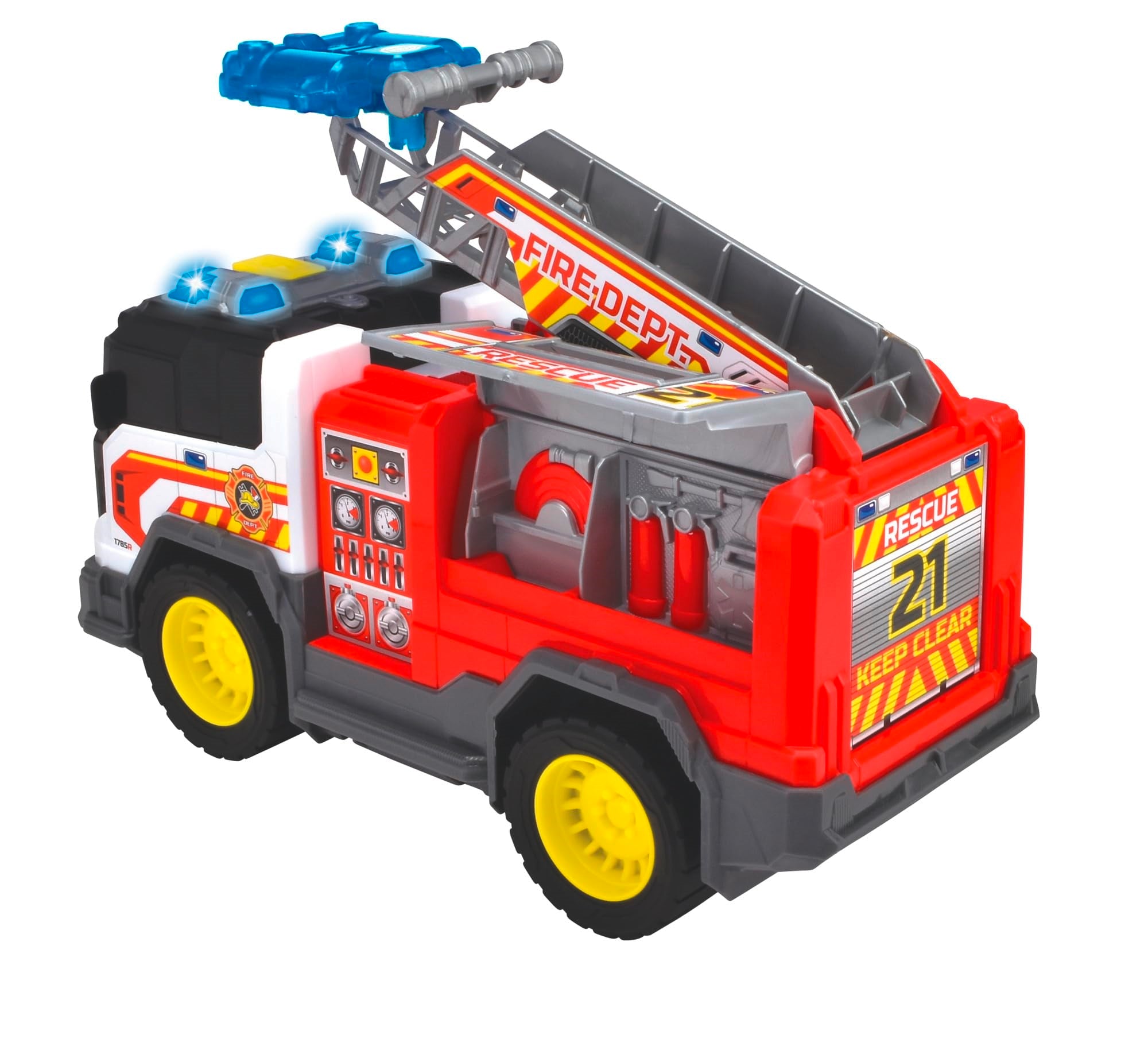 Dickie Toys: Fire Rescue Unit Cm. 30 Luci E Suoni