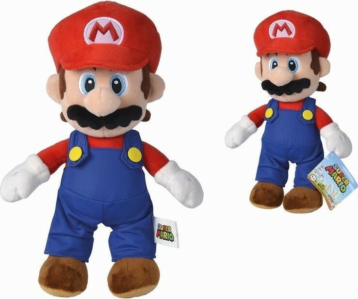 Nintendo: Simba Toys - Super Mario - Mario (Peluche Cm. 30)