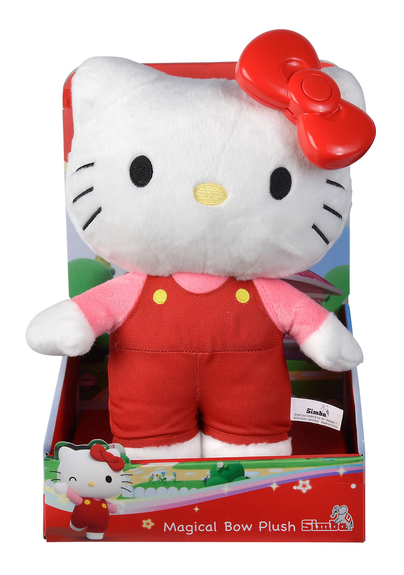 Hello Kitty: Simba Toys - Magic Bow Peluche Cm.30 Con Suoni