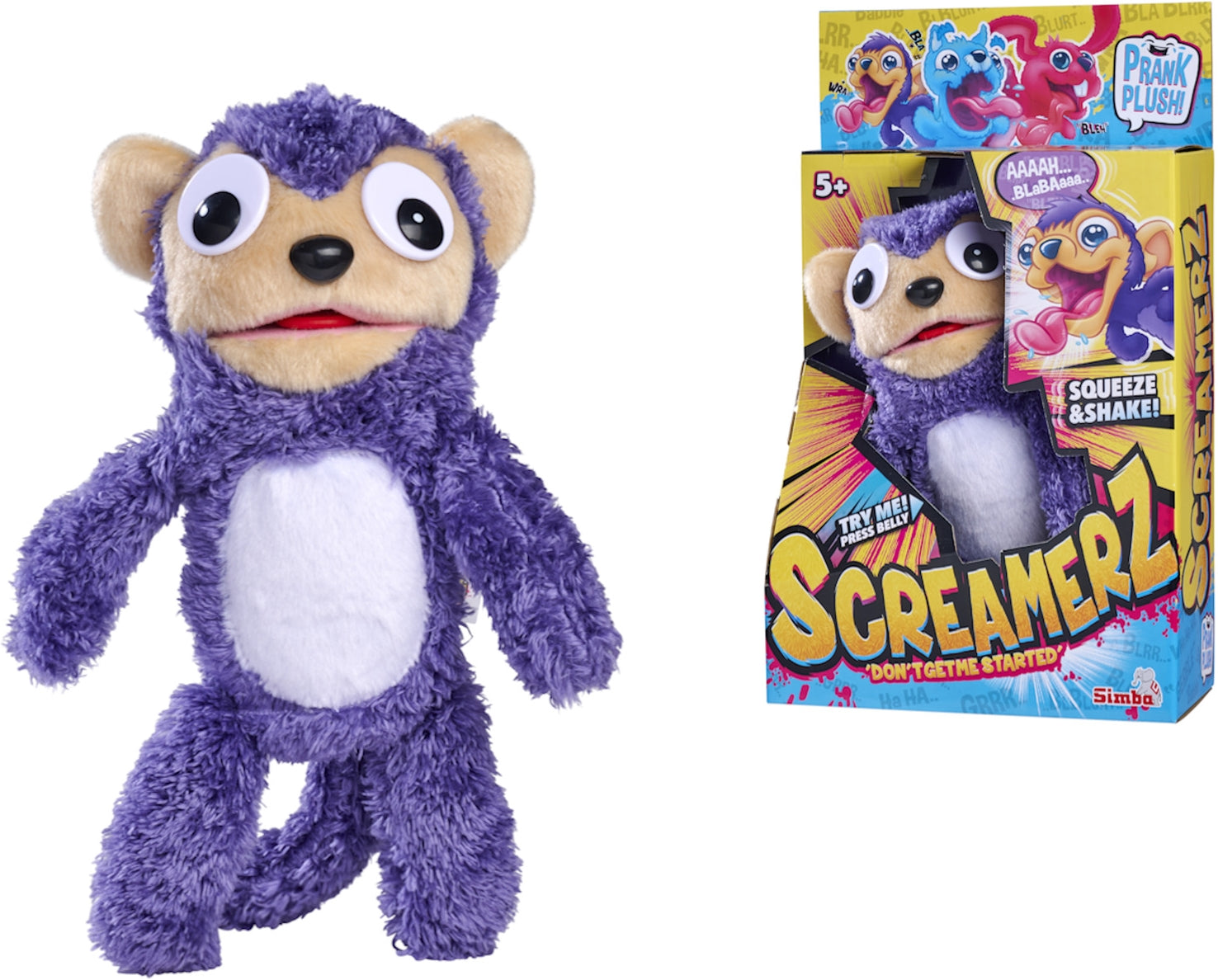 Screamerz: Simba Toys - Scimmietta Cm.30