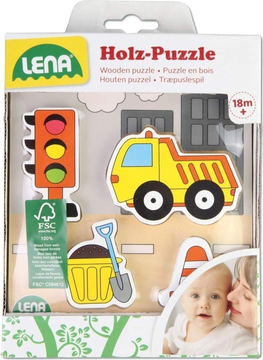 Lena: Puzzle In Legno - Lavori In Citta'