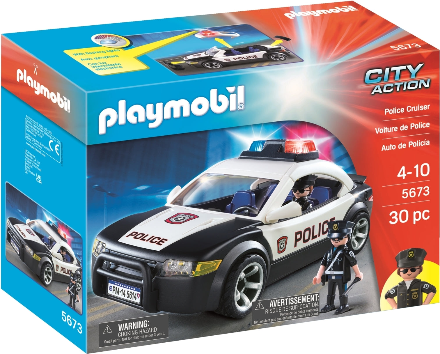 Playmobil: 5673 Police Cruiser