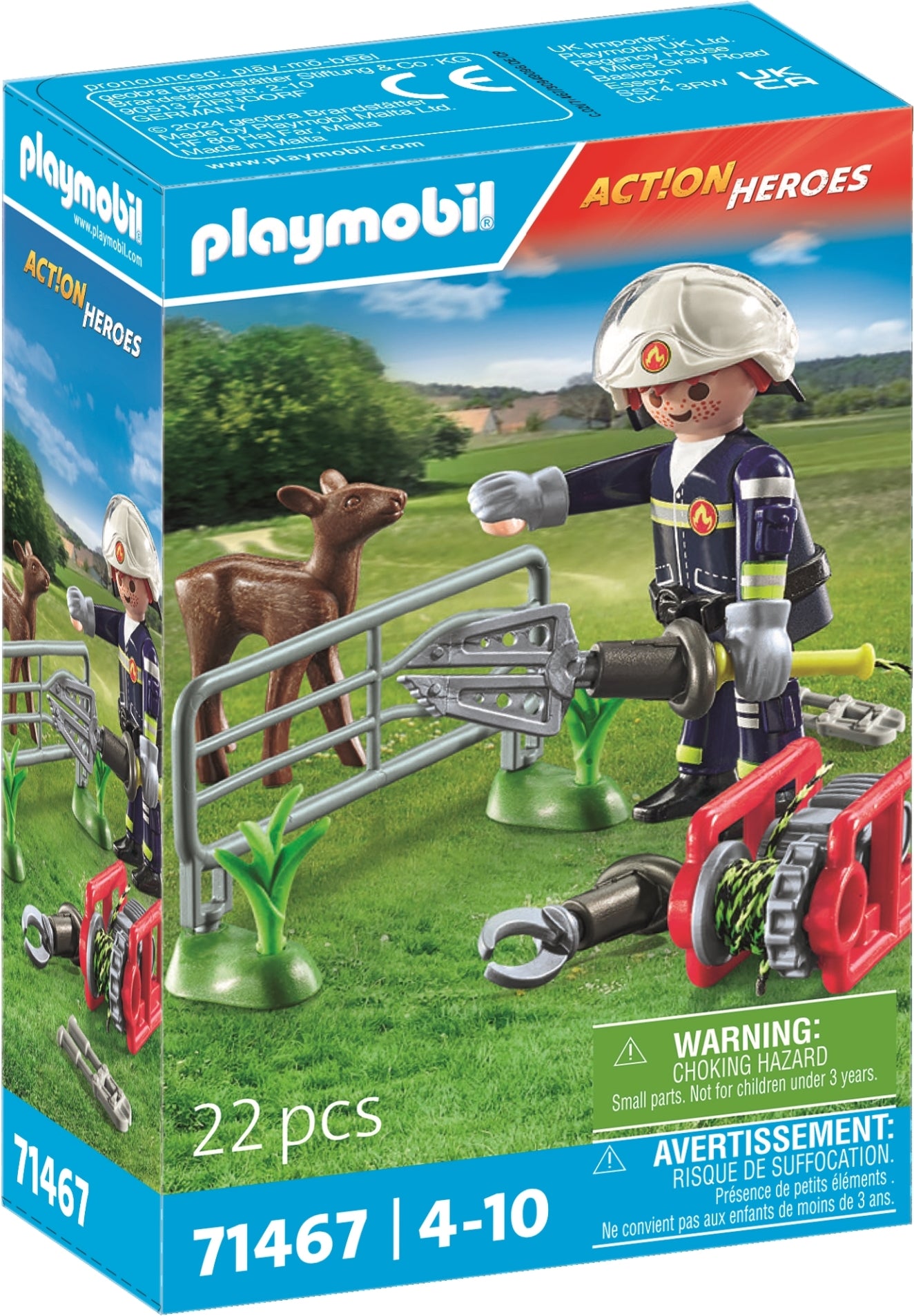 Playmobil: 71467 Pompieri In Azione
