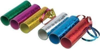 Amscan: 3 Pack Foil Serpentines Holografic, Assorted