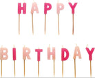 Amscan: Candle Happy Birthday Pink Q