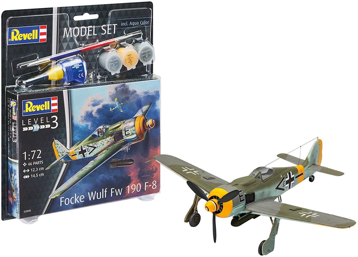 Revell: Set Modello Focke Wulf Fw190 F-8