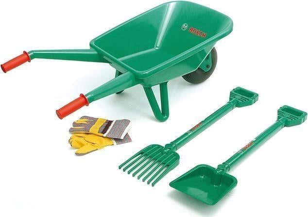 Theo Klein: 2752 - Bosch - Set Giardino Con Carro Sabbia