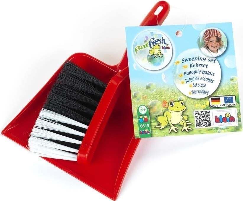 Theo Klein: 6613 - Completo Di Scope, 2 Pezzi, B/N