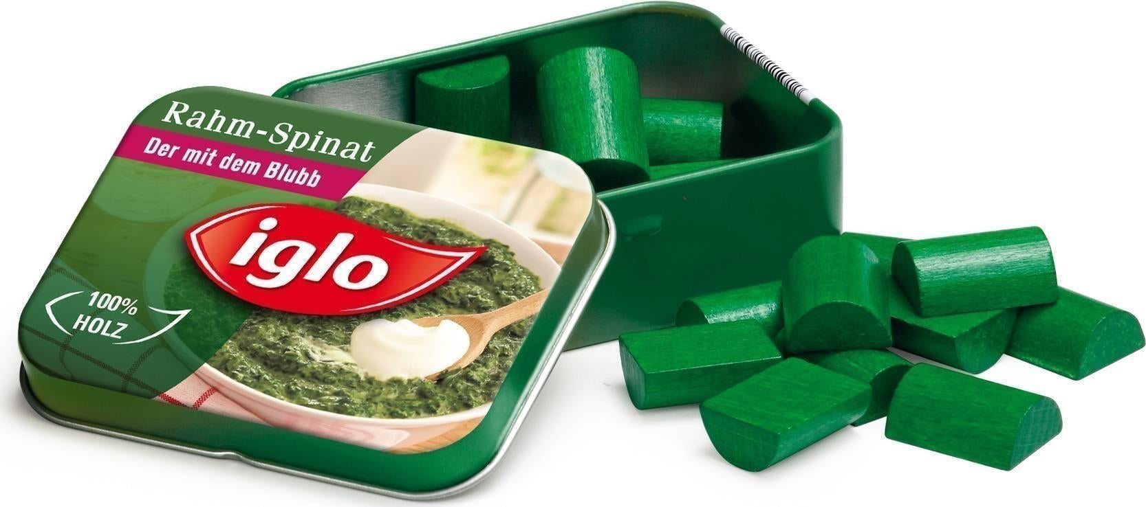 Erzi: Spinaci In Scatoletta Di Metallo