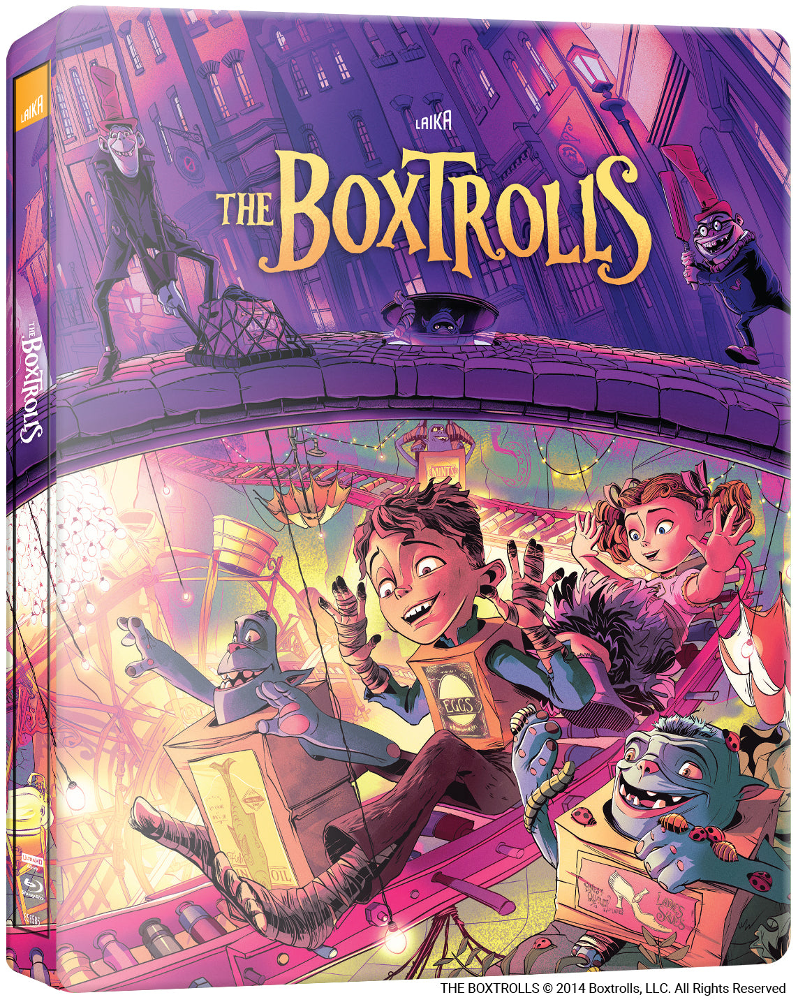 Boxtrolls - Le Scatole Magiche (Steelbook) (4K Ultra Hd+Blu-Ray)