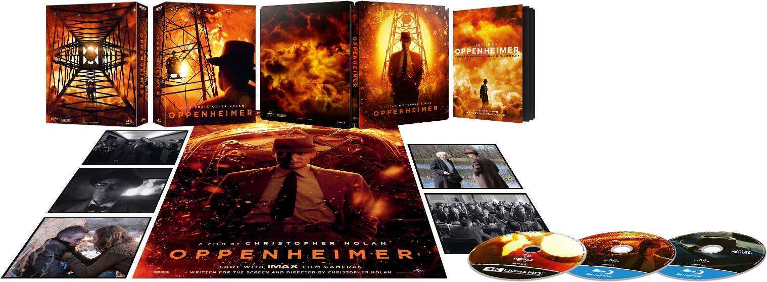 Oppenheimer (Steelbook) (4K Ultra Hd+Blu-Ray)