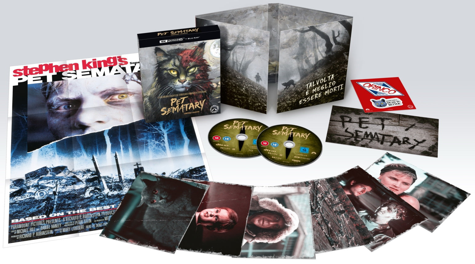 Pet Sematary - Cimitero Vivente (Edizione 35o Anniversario) (4K Ultra Hd+Blu-Ray)