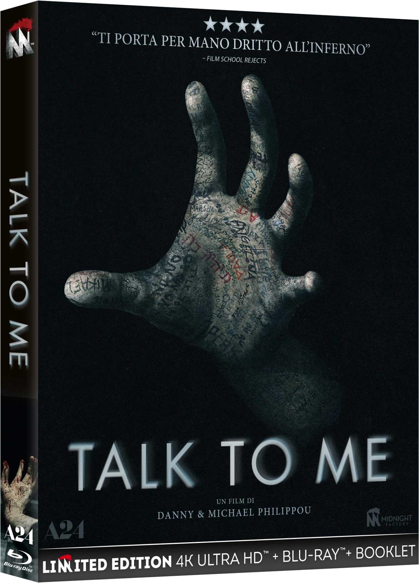 Talk To Me (4K Ultra Hd+Blu-Ray)