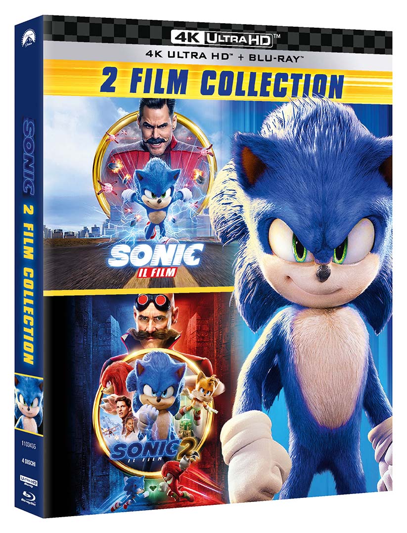 Sonic - 2 Film Collection (2 Blu-Ray Ultra HD 4K+2 Blu-Ray)