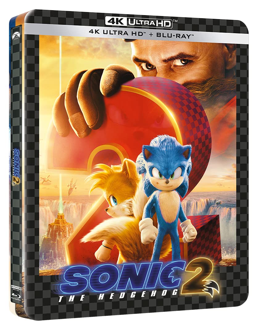 Sonic 2 - Il Film (Blu-Ray Uhd+Blu-Ray) (Steelbook)