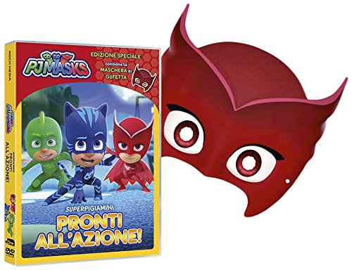 Pj Masks - Super Pigiamini Pronti AllAzione! (Gufetta Edition) (Dvd+Maschera)