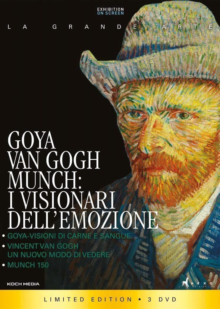 Goya, Van Gogh, Munch I Visionari DellEmozione (3 Dvd)