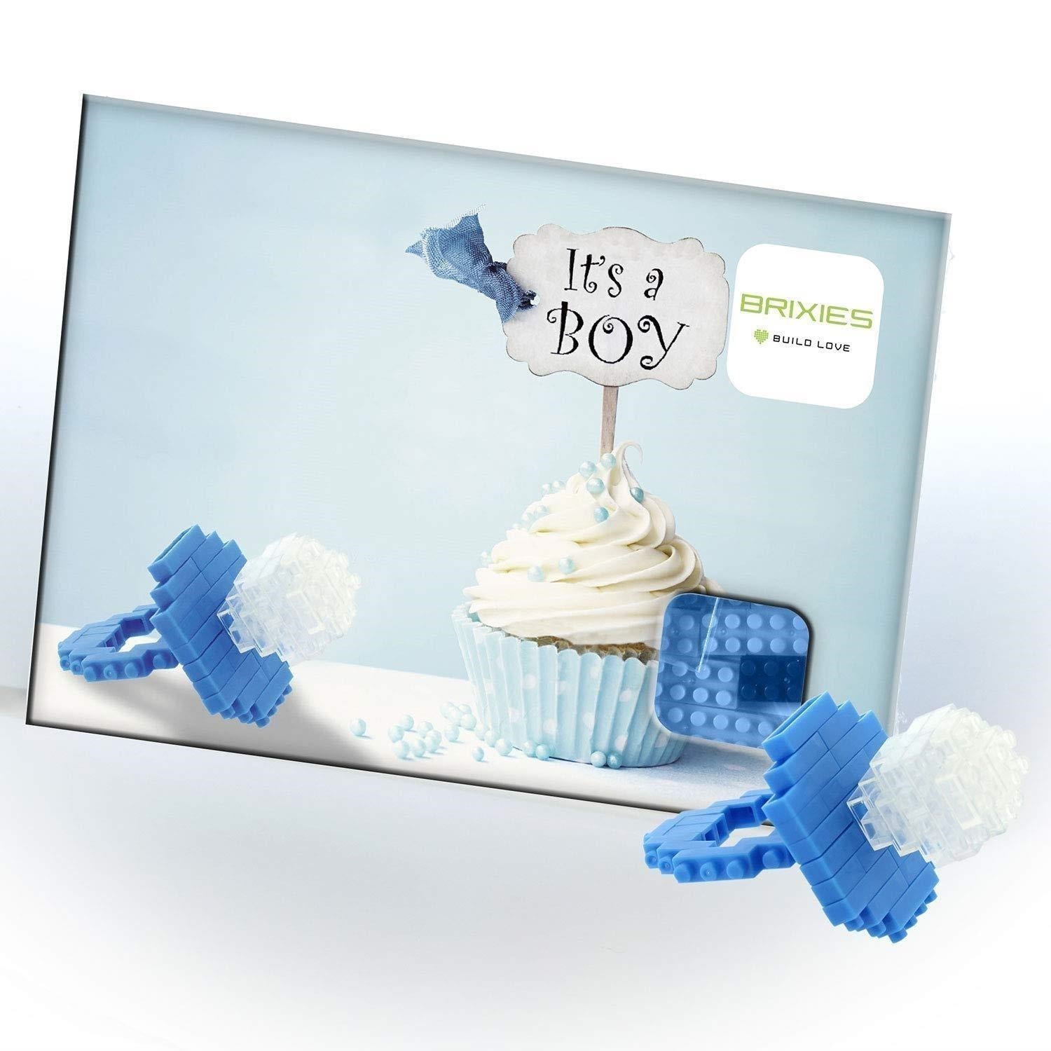 Brixies: Cartolina Ciucciio Azzurro - 53 pz.