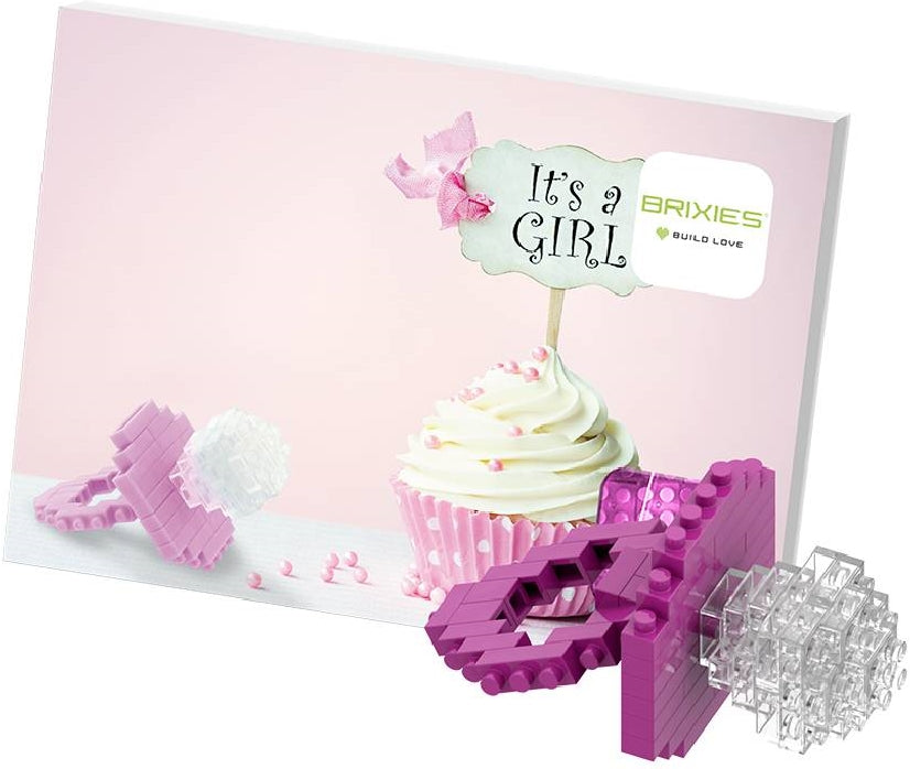 Brixies: Cartolina Ciuccio Rosa - 53 pz.