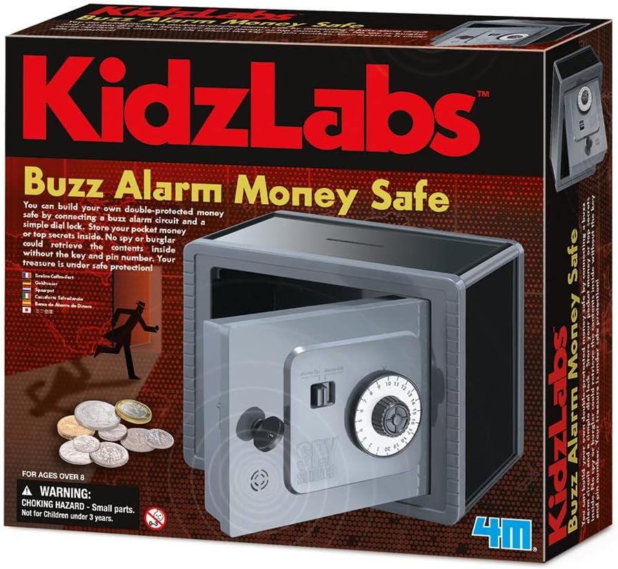 4M: Kidz Labs - Spy Science Alarmed Safe Bank