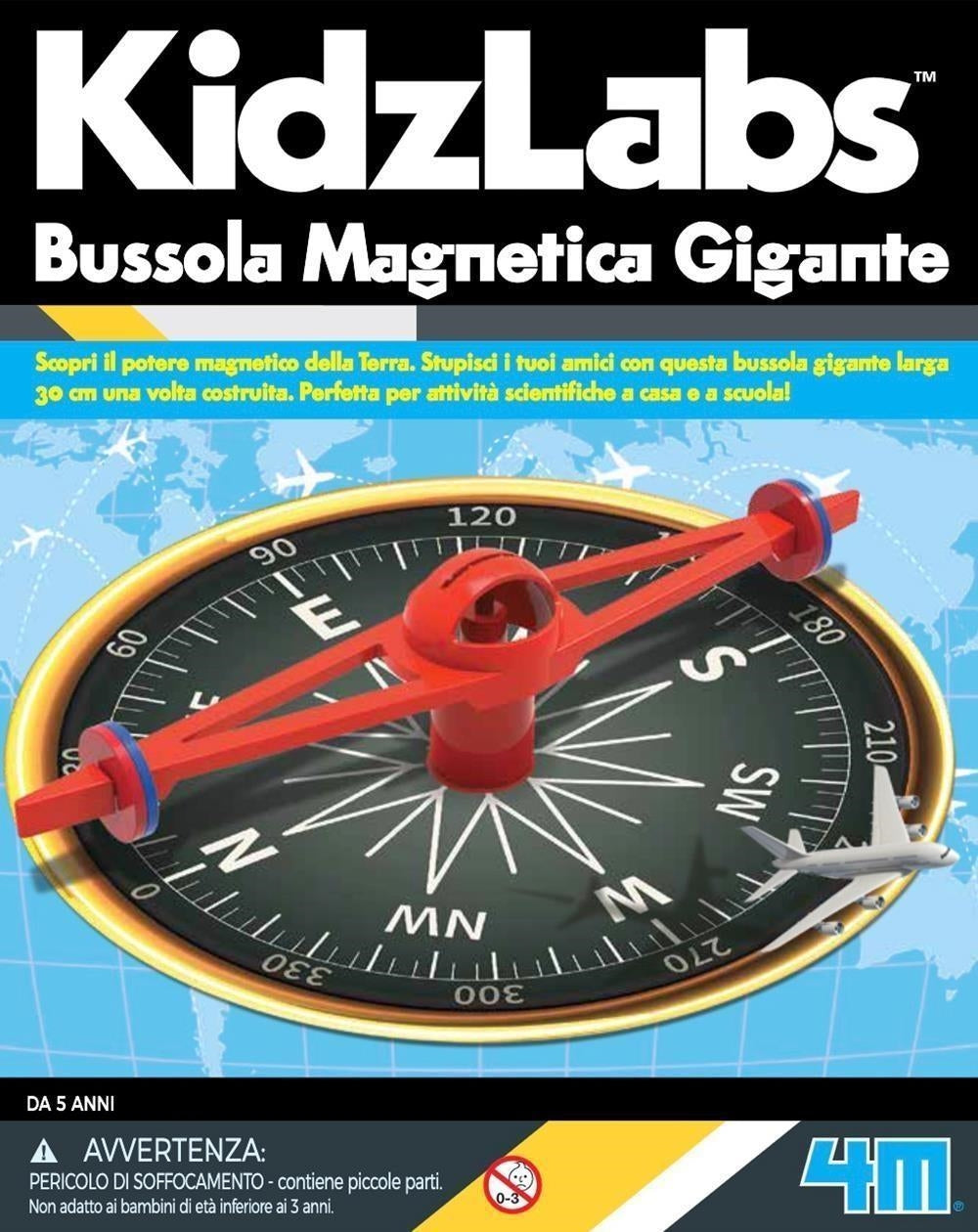 4M: Kidzlabs - Bussola Magnetica Gigante