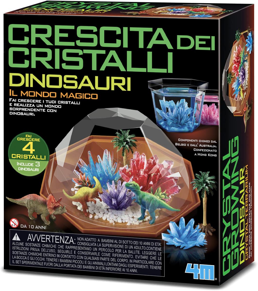 4M: Crescita Di Cristalli - Il Mondo Dei Cristalli E Dei Dinosauri