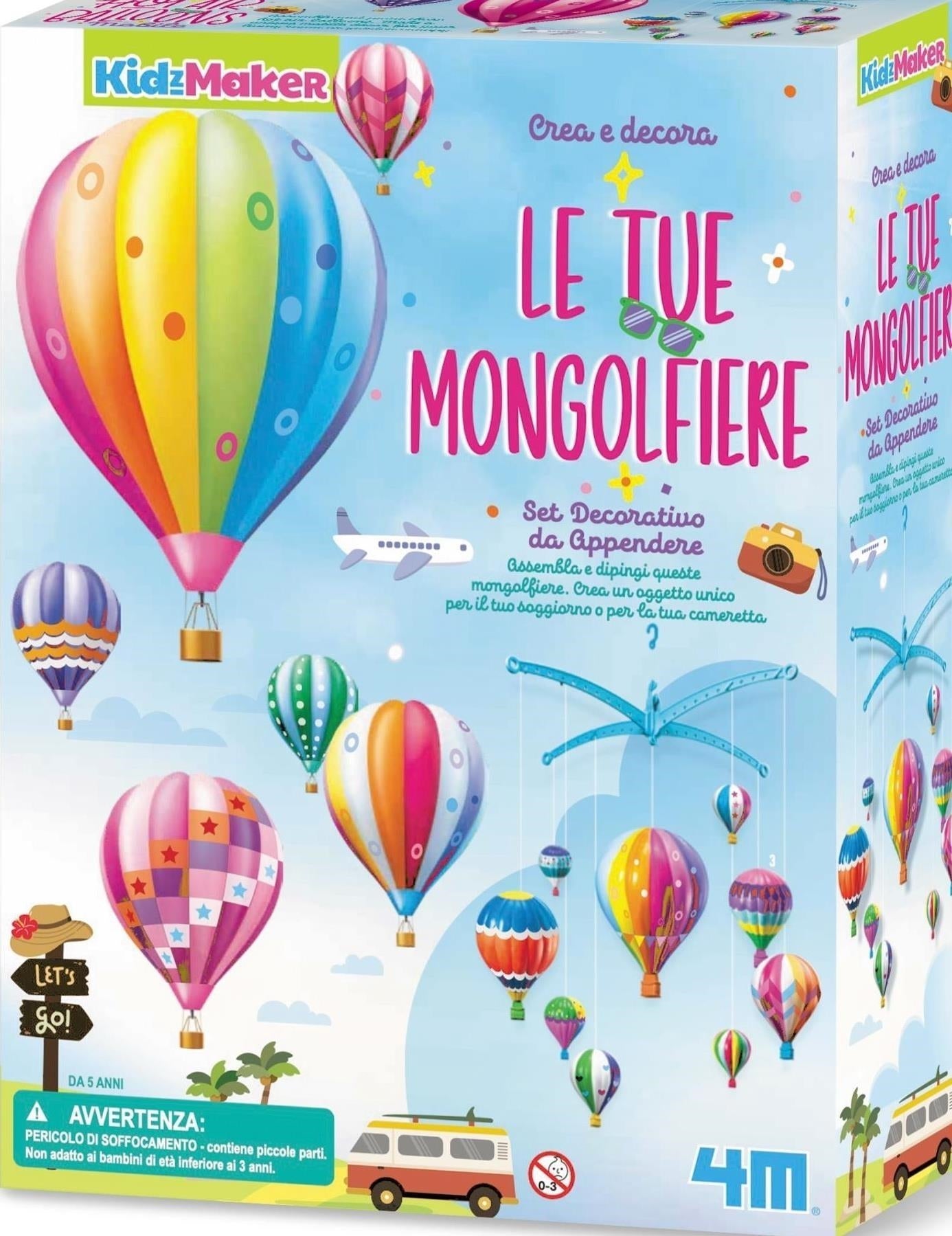 4M: Crea E Decora Le Tue Mongolfiere
