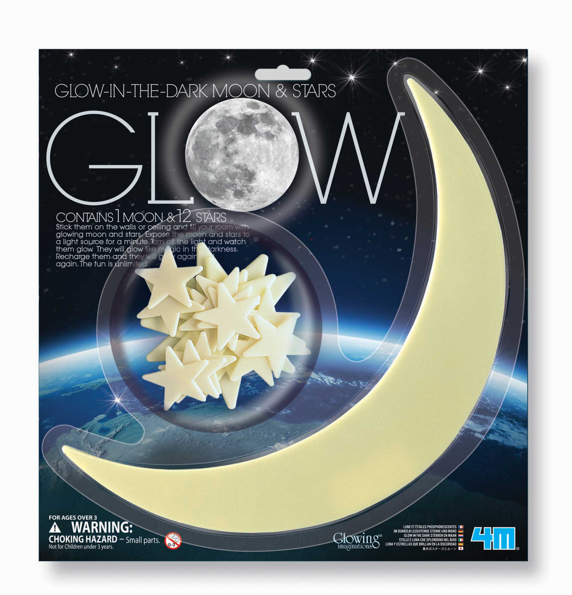 4M: Grande Luna Luminosa E Stelle