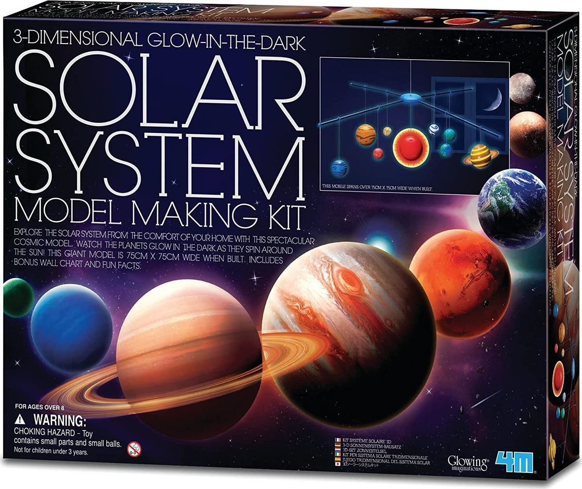 4M: Grande Sistema Solare 3D Luminescente Al Buio