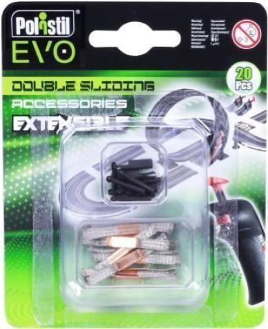Polistil: Spazzole (10Pz) + Supporti (10 Pz)