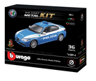Bburago: Model Kit Giulia Polizia 1:24