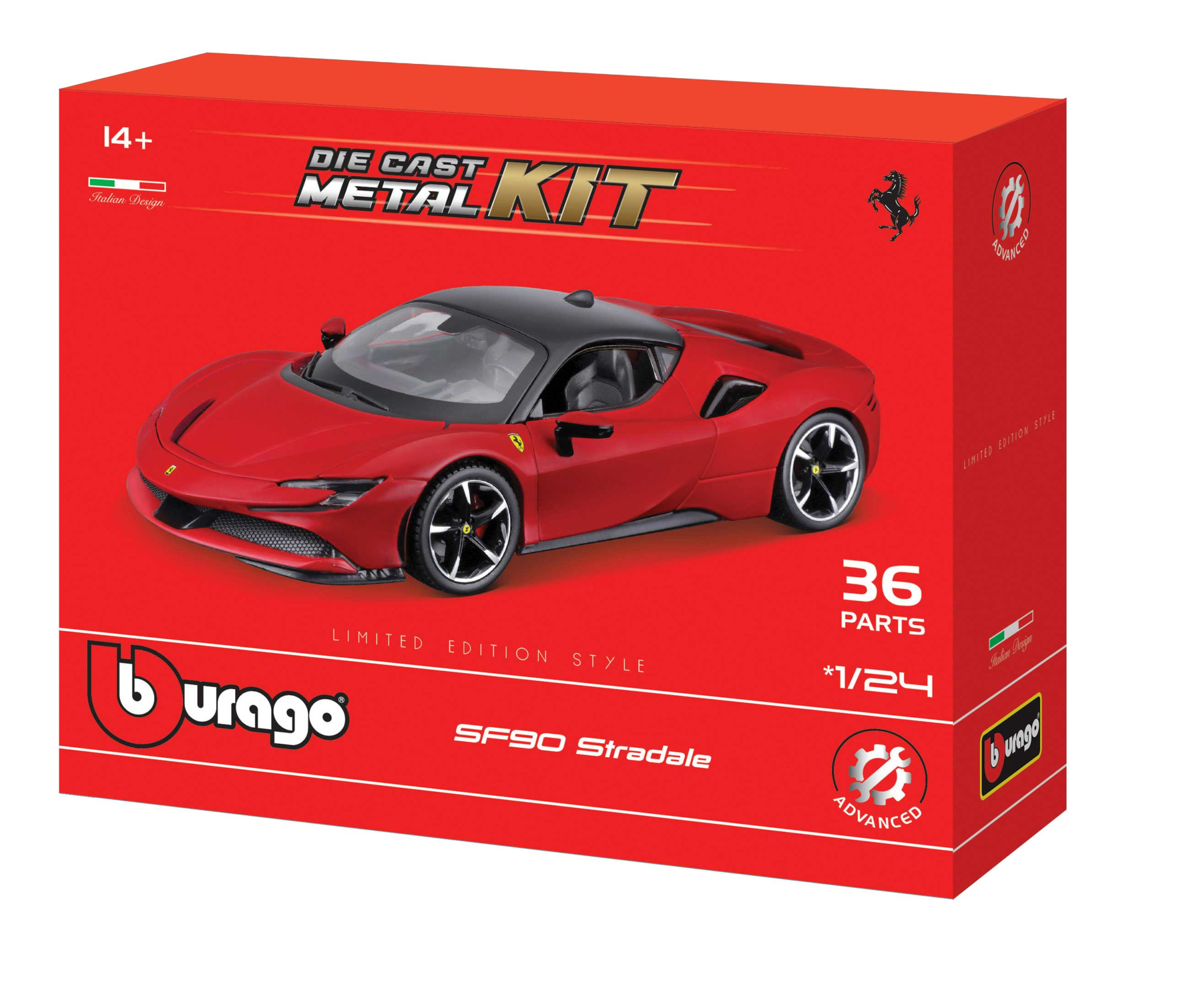Bburago: Model Kit Ferrari R&P Sf90 Stradale - 1:24