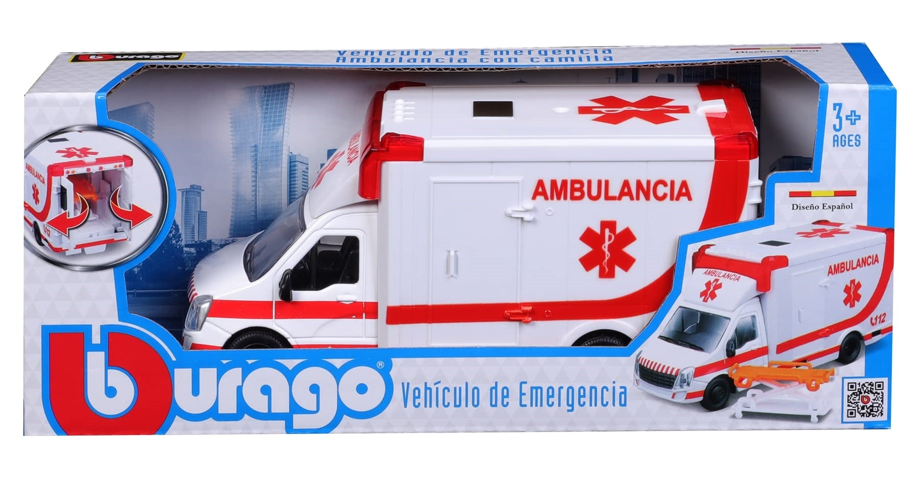 Bburago: Cdu Croce Rossa Italiana (Ambulanza) - 1:50