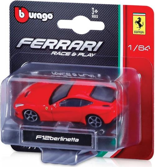 Bburago: Ferrari Race & Play - Ferrari 1:64 (Assortimento)