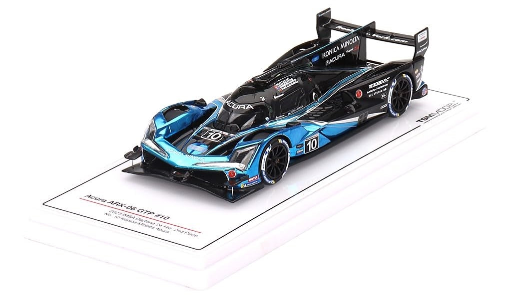 Tsm430701 - 1/43 Acura Arx-06 Gtp No.10 Konica Minolta Acura 2023 Imsa Daytona 24 Hrs 2Nd Place