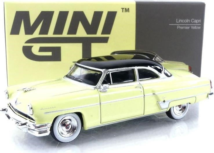Truescale Miniatures: 1/64 Lincoln Capri 1954 Premier Yellow (Lhd)