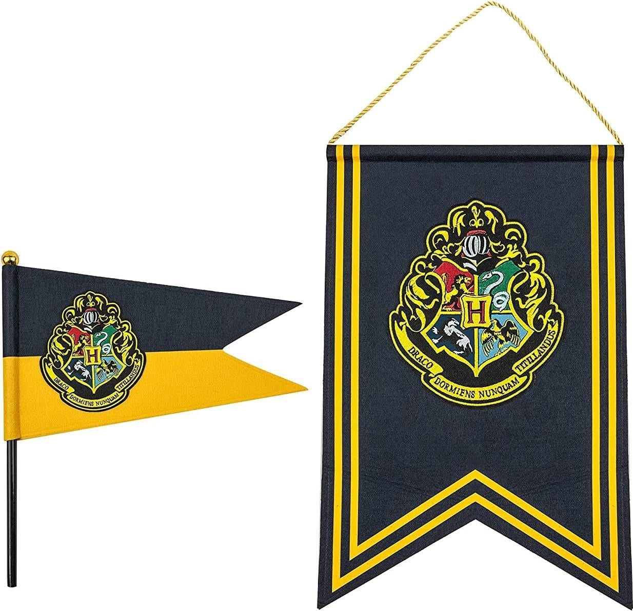 Harry Potter: Cinereplicas - Hogwarts (Banner & Pennant / Bandiera & Stendardo)