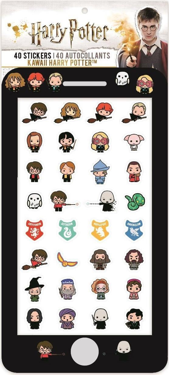 Harry Potter: Cinereplicas - Kawaii Harry Potter (Stickers 40 Packs)