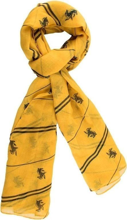 Harry Potter: Hufflepuff (Scarf Light Weight Voile / Sciarpa)