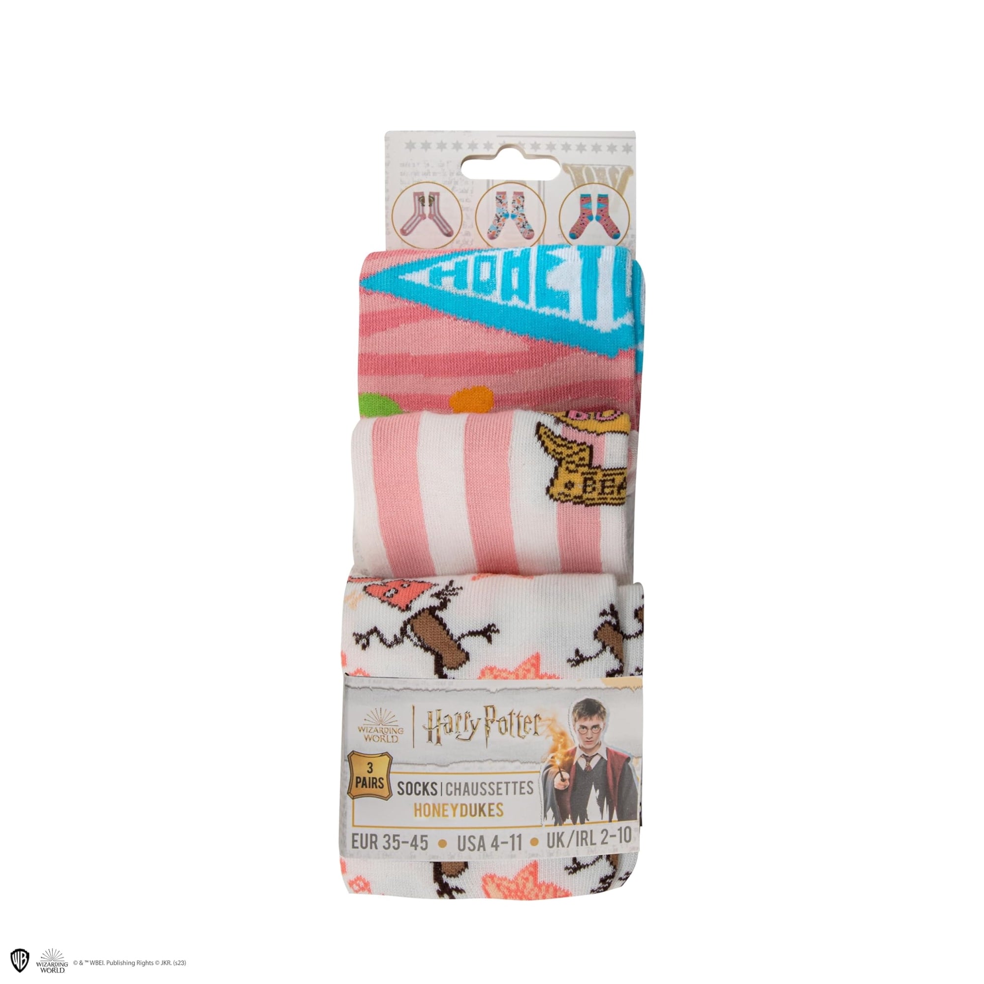 Harry Potter: Cinereplicas - Honeydukes (Set 3 Calzini)