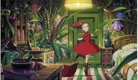 Postcard - Arrietty