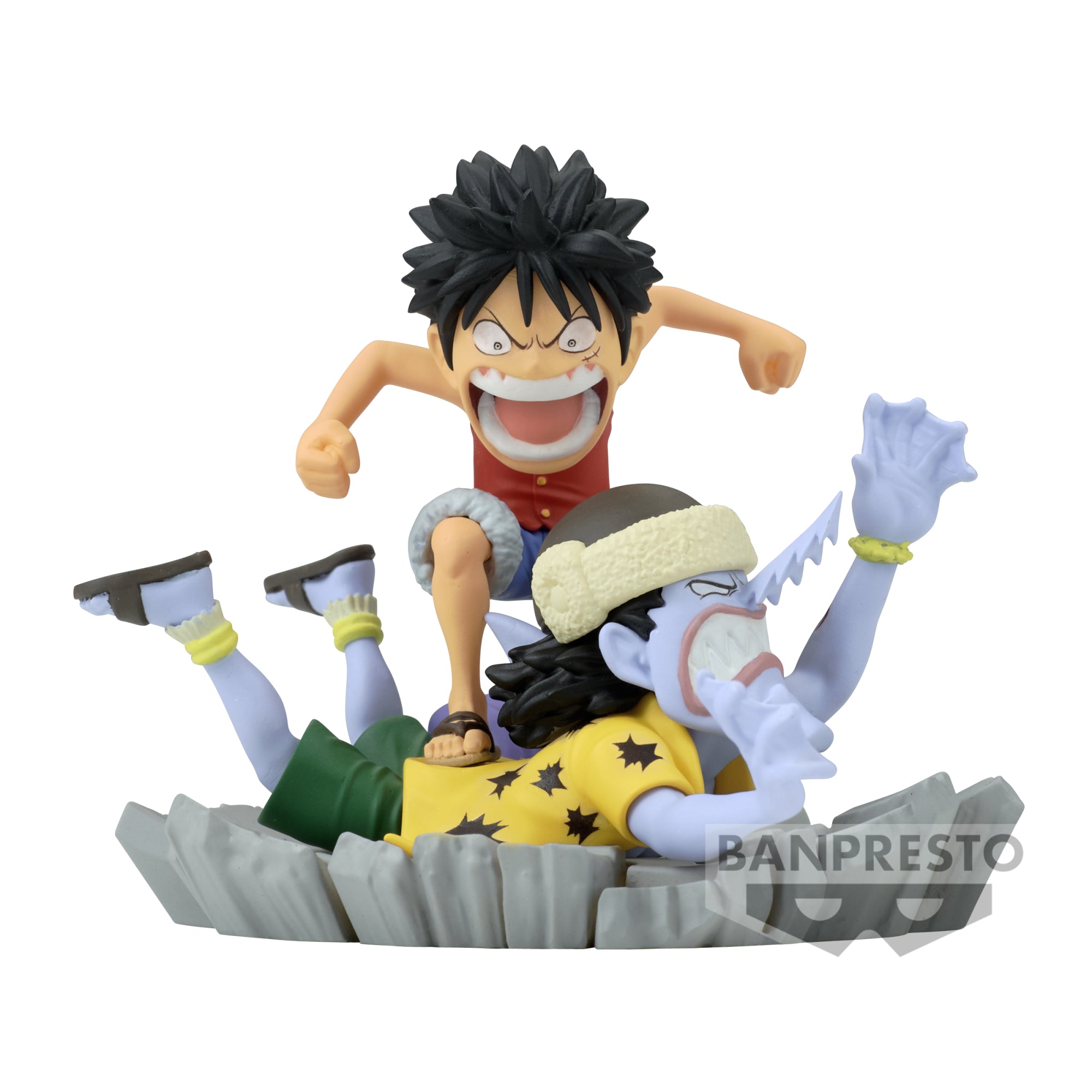 One Piece: Banpresto - World Collectable Figure Log Stories - Monkey. D. Luffy Vs Arlong