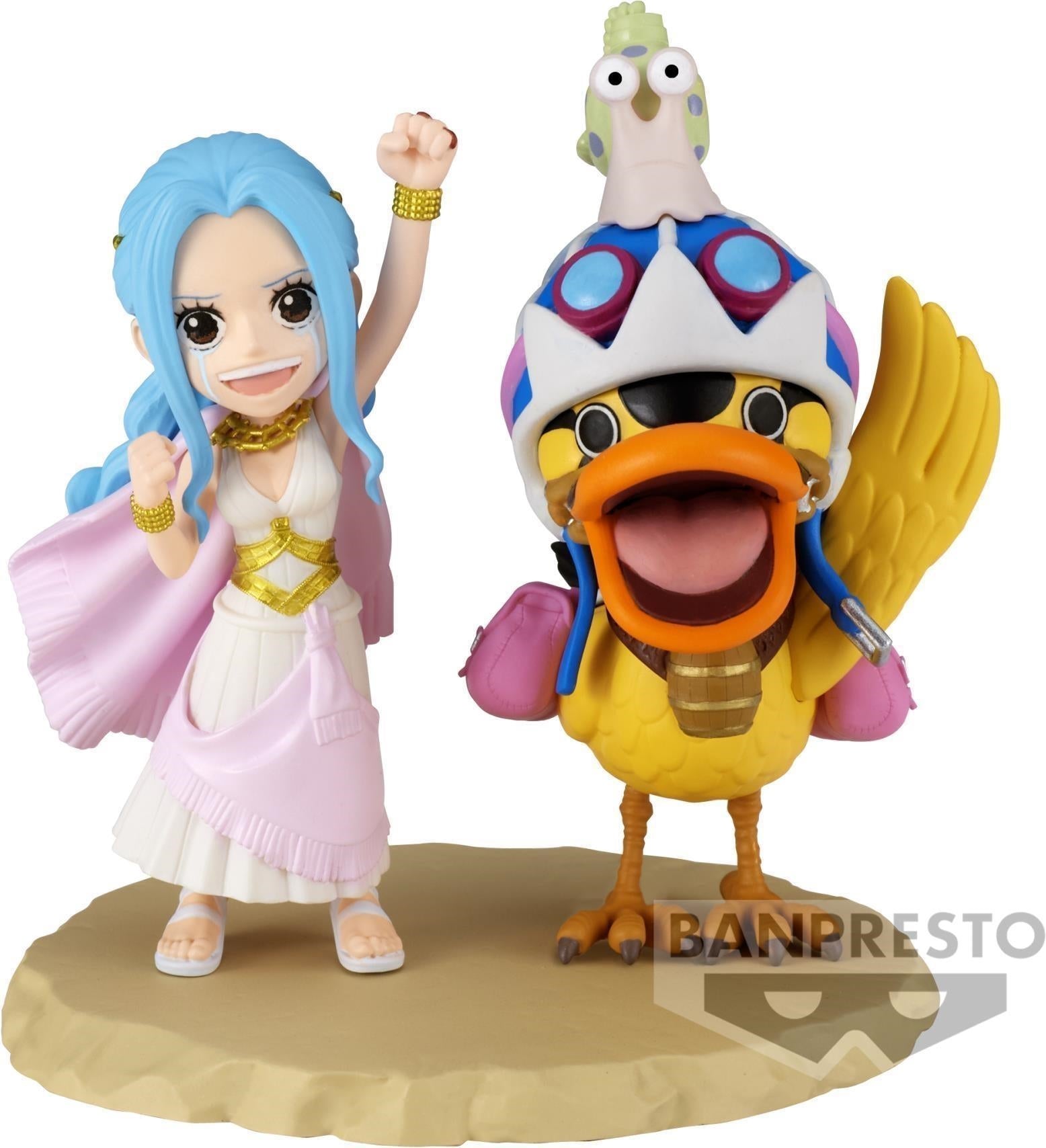One Piece: Banpresto - World Collectable Figure Log Stories-Nefeltari Vivi & Karoo