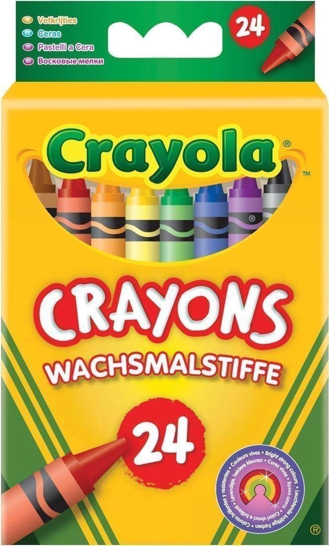 Crayola: 24 Pastelli A Cera