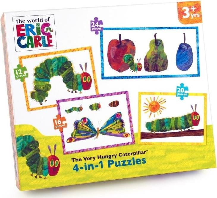 Paul Lamond Games: Very Hungry Caterpillar (The): 4-In-1 Kids Jigsaw Box Set