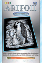 Sequin Art: 0609 - Artfoil Silver - Penguins