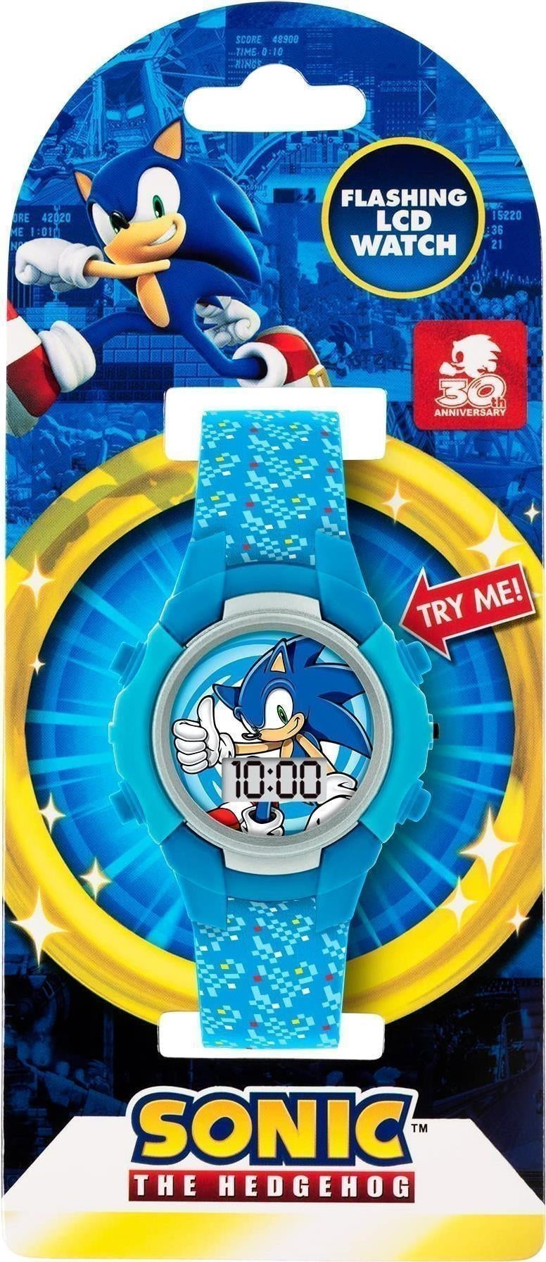 Sonic The Hedgehog: Flashing Lcd Watch
