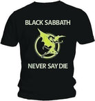 Black Sabbath: Rock Off - Never Say Die (T-Shirt Unisex Tg. XL)