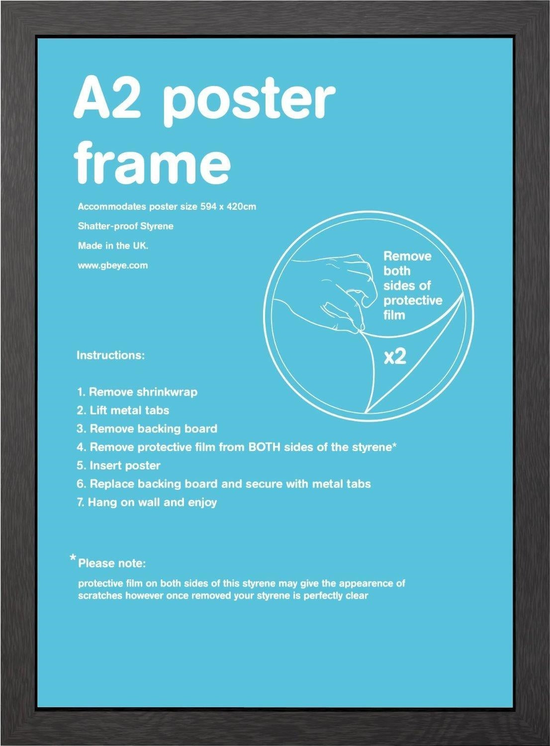 Gb Eye: Cornice Eton Nera A2 42 X 59.4cm