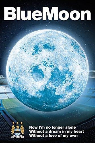 Manchester City: Blue Moon 2014 (Poster Maxi 61x91,5 Cm)